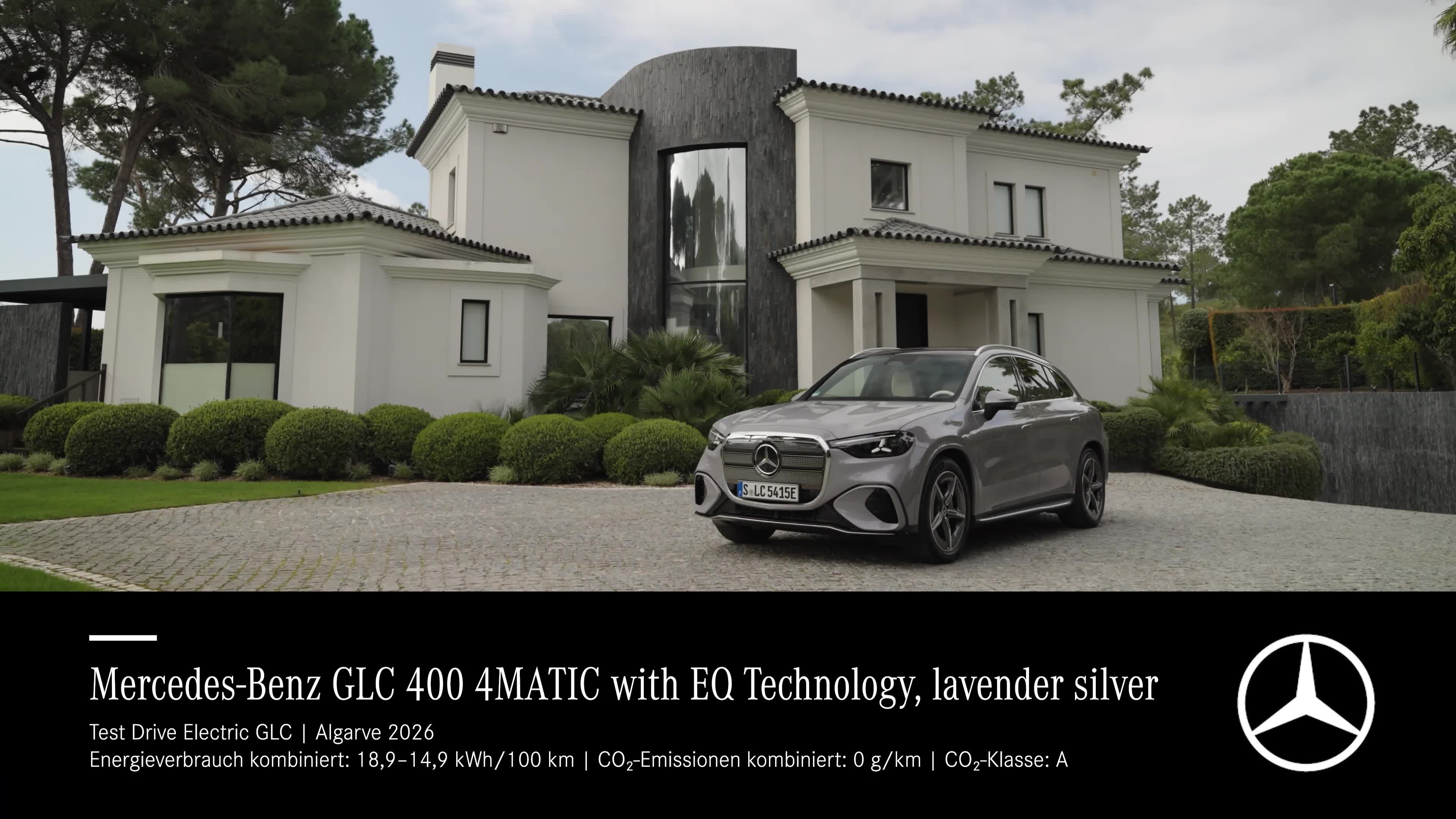 2027 GLC 400 4MATIC Electric – Miami Silver Metallic (European model shown)