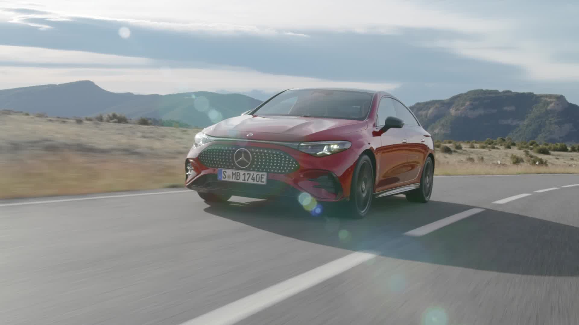 Driving Footage - The all-new Mercedes-Benz CLA (European model shown)