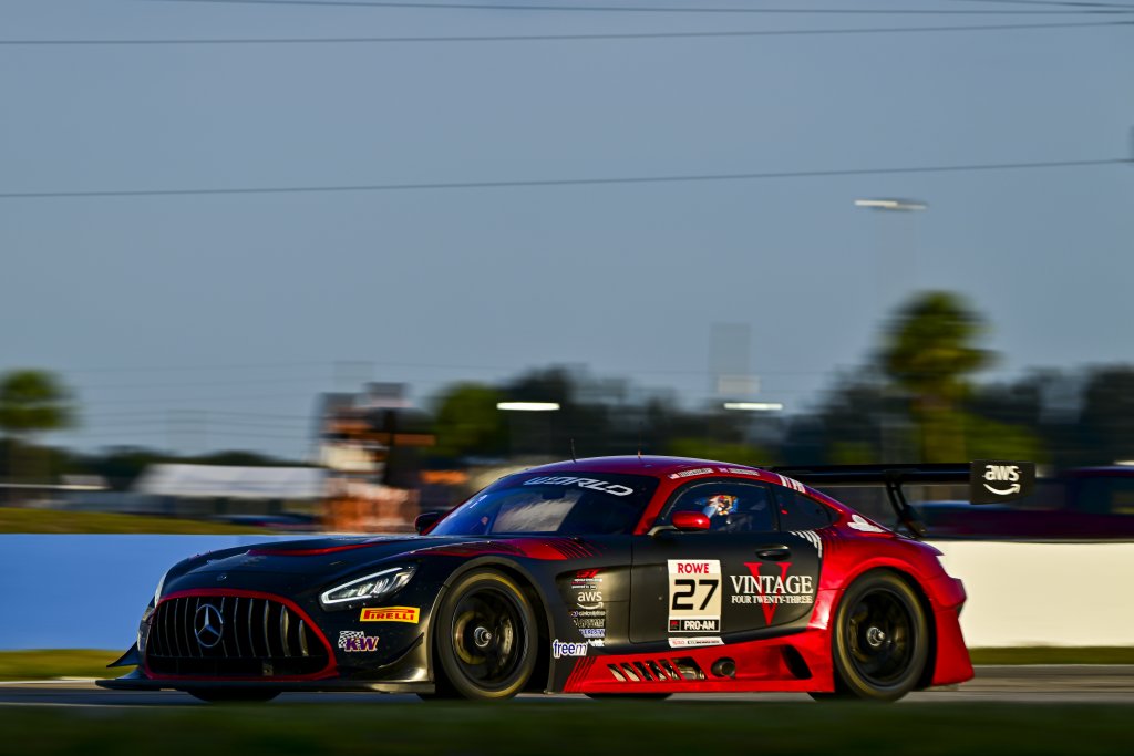 Mercedes-AMG Motorsport Customer Racing Team JMF Motorsports Secures First Podium Finish with First-Year Drivers Jason Daskalos and Lorcan Hanafin in the No. 27 Mercedes-AMG GT3 at Sebring