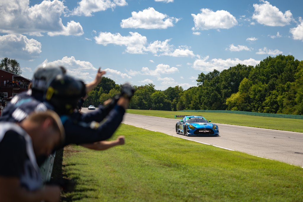 Winward Racing and Mercedes-AMG Retake IMSA WeatherTech SportsCar GT Daytona Championship Leads with Third-Straight Victory at the Michelin GT Challenge at VIR