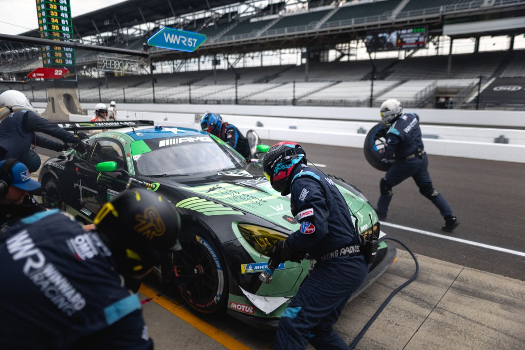 Reigning GT Daytona Champions Winward Racing and Mercedes-AMG Bring IMSA WeatherTech SportsCar GTD Points Leads to Season Finale After Second-Place Finish in Indianapolis