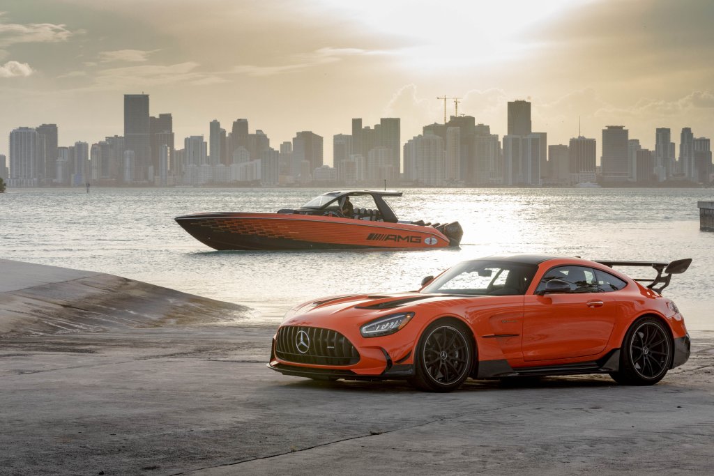 Highly exclusive 13th special edition boat from Mercedes-AMG and Cigarette Racing celebrates world debut