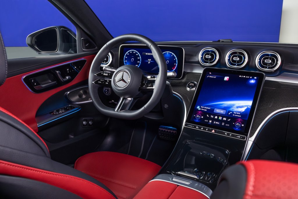 The new Mercedes-Benz C-Class (European model shown)