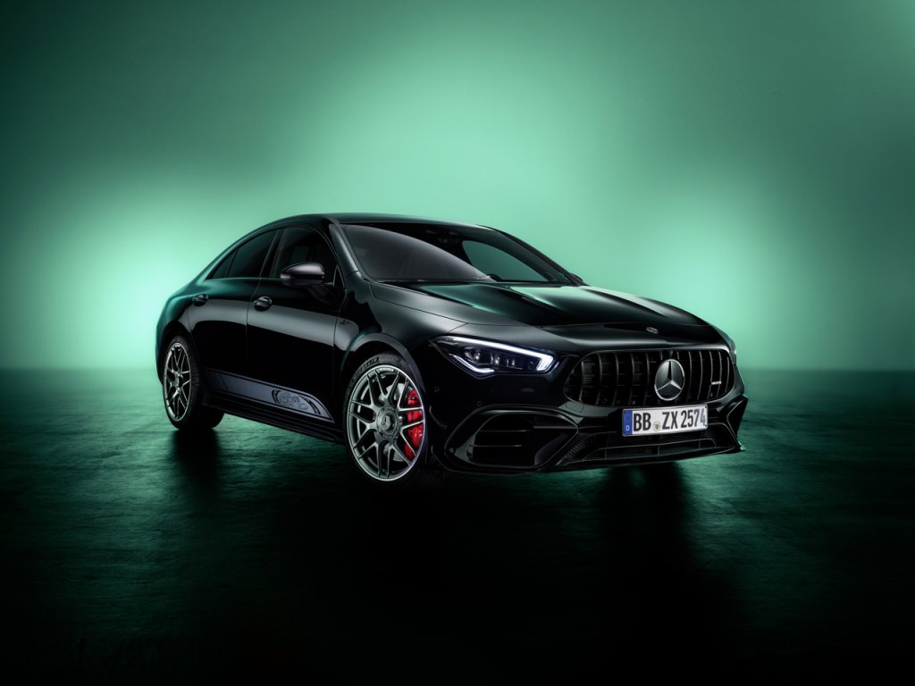 Mercedes-AMG CLA 45 "Edition 55" celebrates "55 years of AMG"