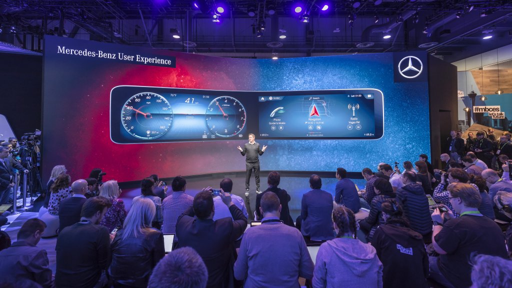 Mercedes-Benz at CES 2018