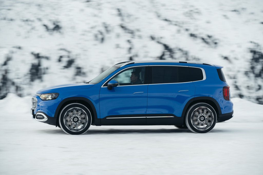 The all-new Mercedes-Benz GLB – all-electric (European model shown)