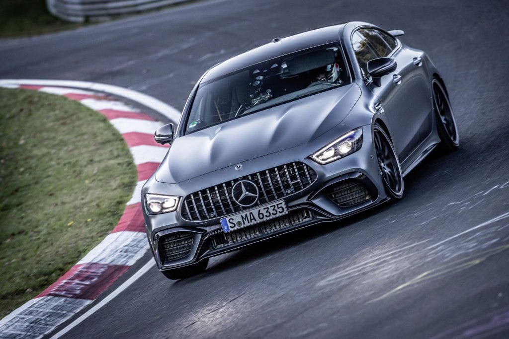 2021 Mercedes-AMG GT 63 S is the fastest luxury class vehicle on the Nürburgring Nordschleife