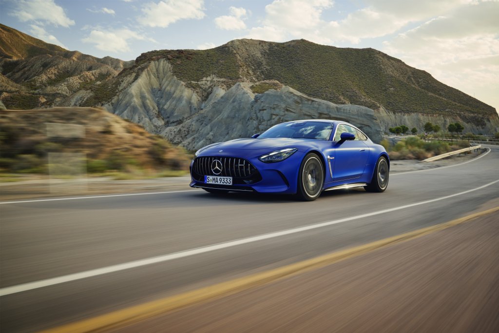 The new Mercedes-AMG GT Coupe