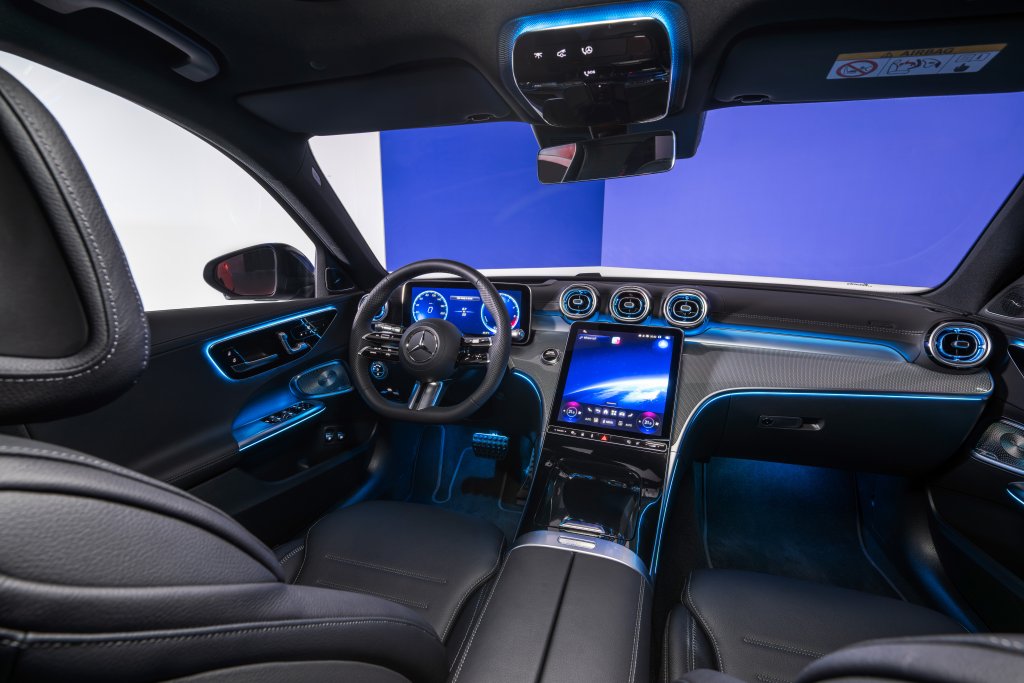 The new Mercedes-Benz C-Class (European model shown)