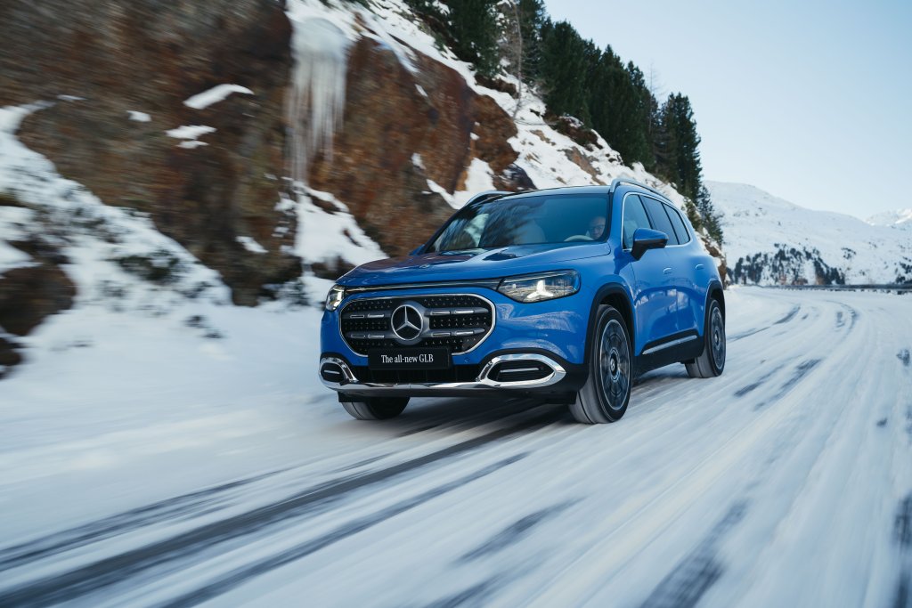 The all-new Mercedes-Benz GLB – all-electric (European model shown)