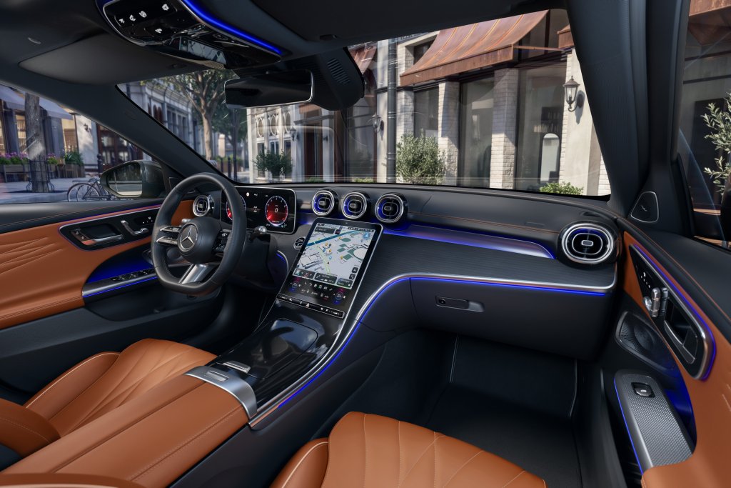 The new Mercedes-Benz C-Class (European model shown)