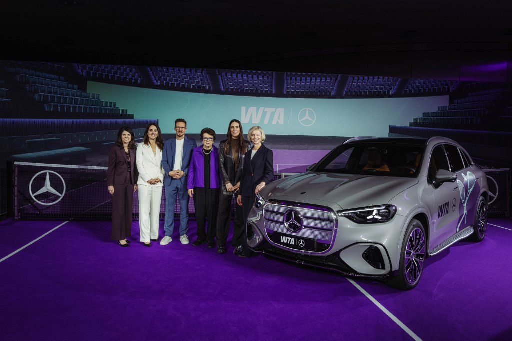 Shaping the global stage of tennis: Mercedes-Benz and the WTA announce long-term partnership