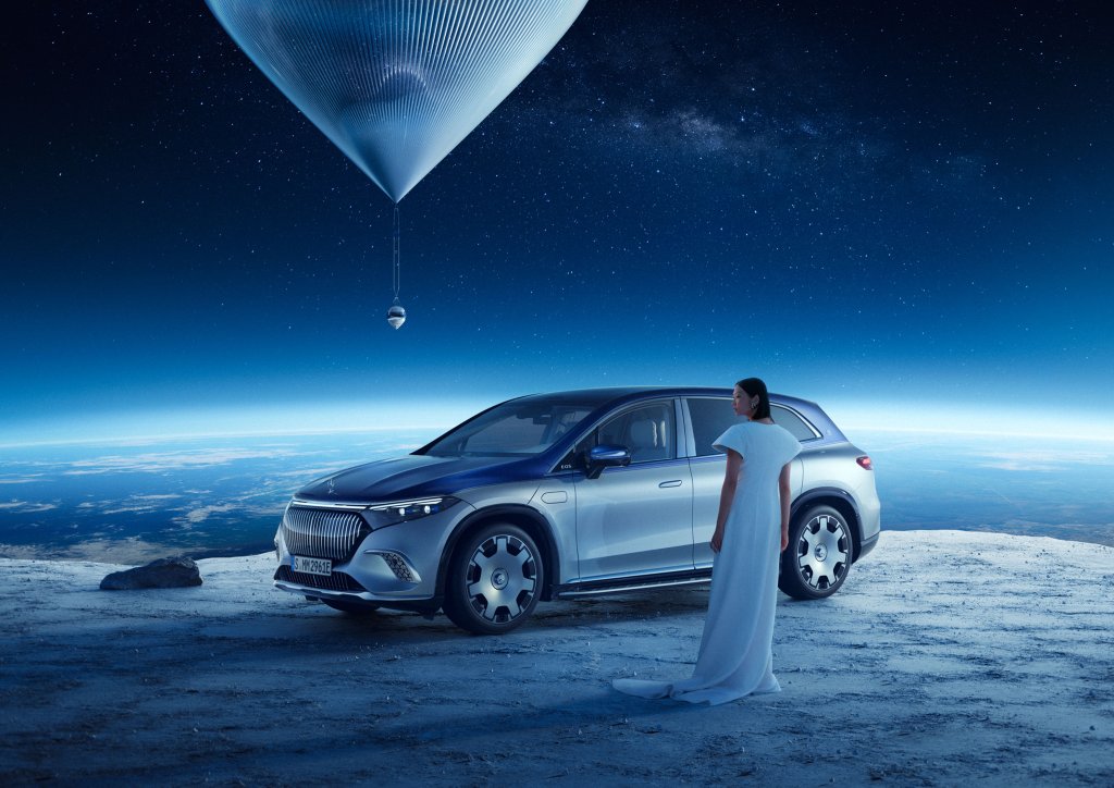 Mercedes Maybach teams with Space Perspective to offer a look into the beyond