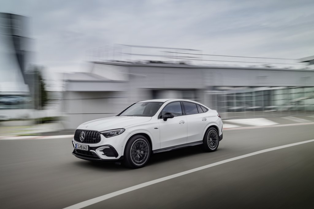The new Mercedes-AMG GLC Coupe: Stylish design meets sporty driving dynamics