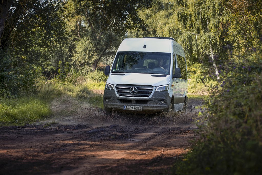 Mercedes-Benz Vans USA Unveils all-new Sprinter AWD System with an Advanced Engine Lineup