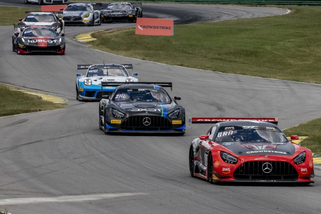 Mercedes-AMG Motorsport Customer Racing Teams Secure Three Race Wins and Five Additional Podium Finishes in SRO Motorsports Group America’s Return to Racing at VIR