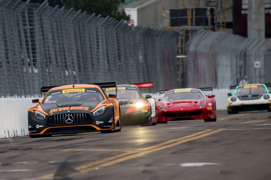 Mercedes-AMG Motorsport Customer Racing Teams in Two Pirelli World Challenge Classes Show Well in Season-Opening Grand Prix of St. Petersburg