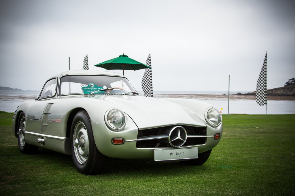 The glamour of the Mercedes-Benz SL at the Pebble Beach Concours d’Elegance