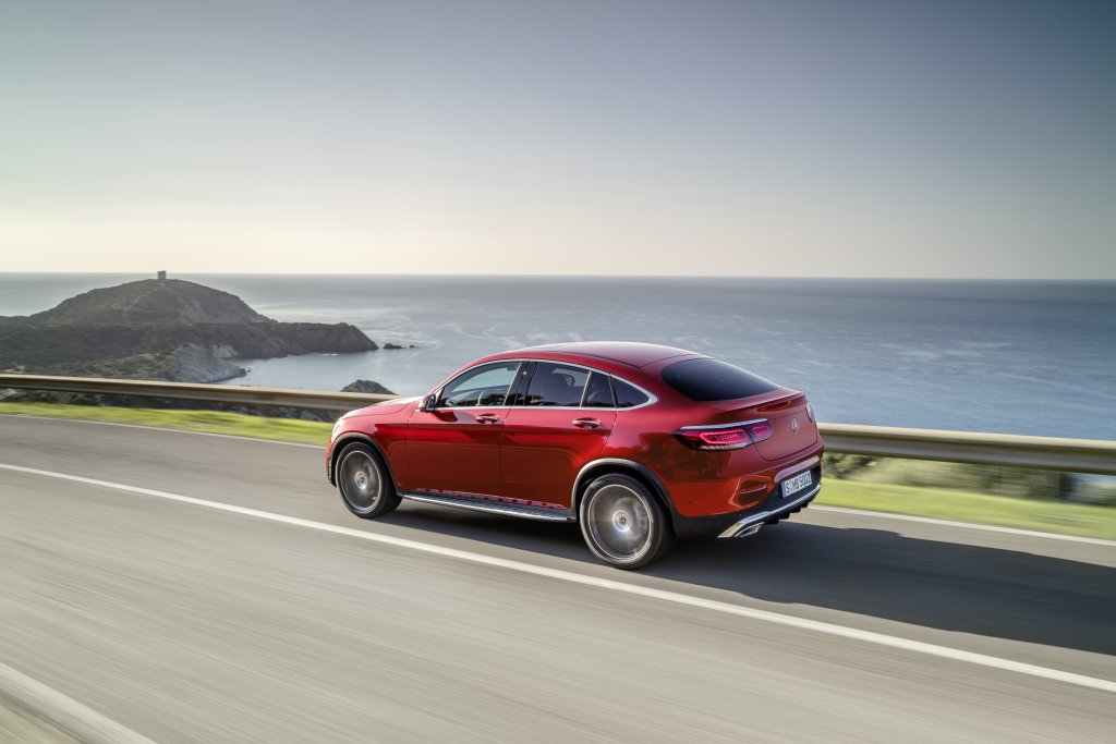 The redesigned Mercedes-Benz GLC Coupe