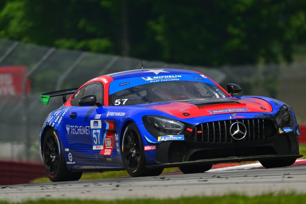 Mercedes-AMG Motorsport Customer Racing Team Winward Racing Rebounds for Second-Place IMSA Michelin Pilot Challenge Podium Finish Sunday at Mid-Ohio Sports Car Course
