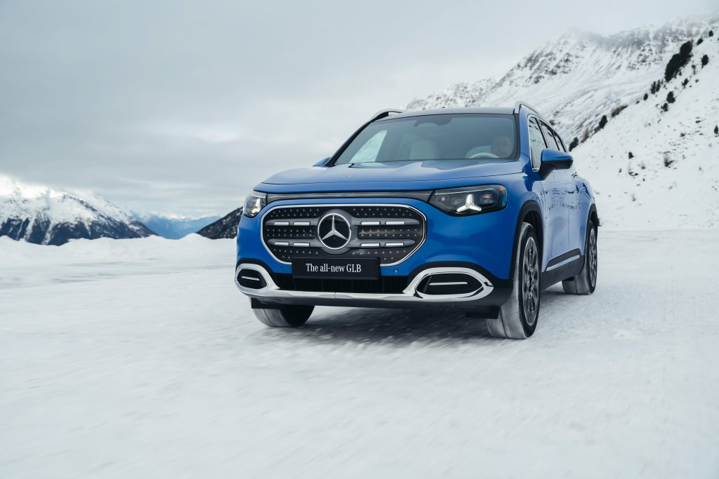 The all-new Mercedes-Benz GLB – all-electric (European model shown)