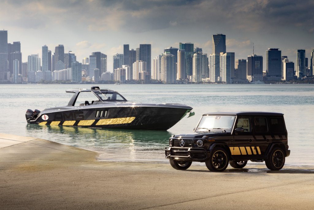 12th special edition from Mercedes-AMG and Cigarette Racing celebrates its world debut