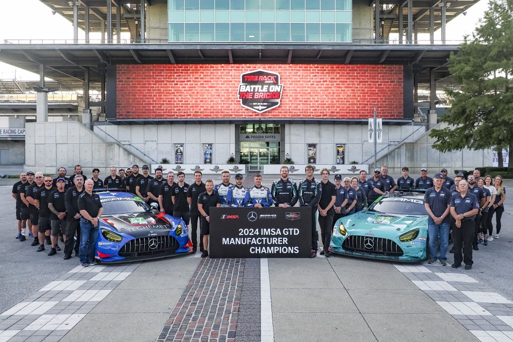 Mercedes-AMG Clinches 2024 IMSA GTD Manufacturer Championships in Indianapolis as Mercedes-AMG Motorsport Customer Racing Teams Target Year-End Team and Driver Honors at Petit Le Mans