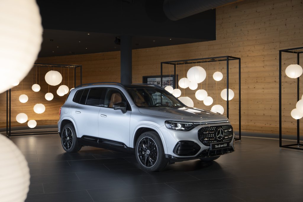 The all-new Mercedes-Benz GLB – all-electric (European model shown)