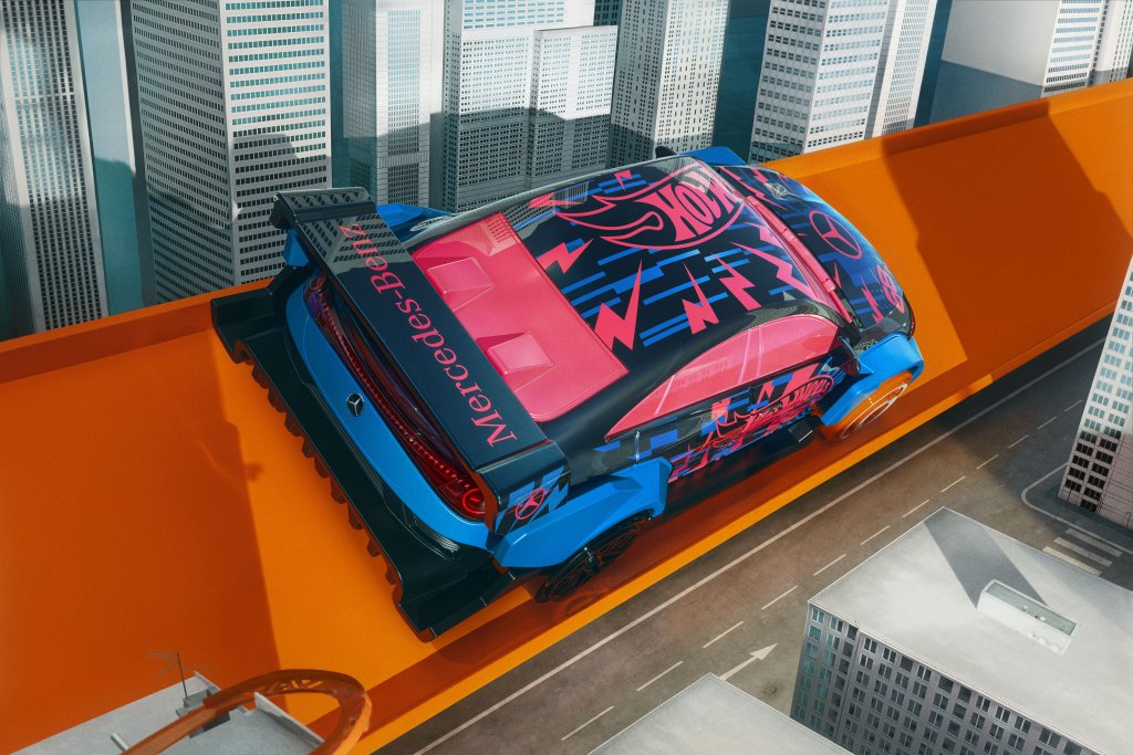 ‘Play Beyond Limits’: Hot Wheels transforms the new CLA into an oversized toy car