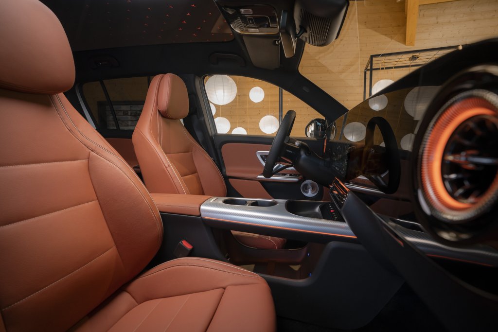 The all-new Mercedes-Benz GLB – all-electric (European model shown)
