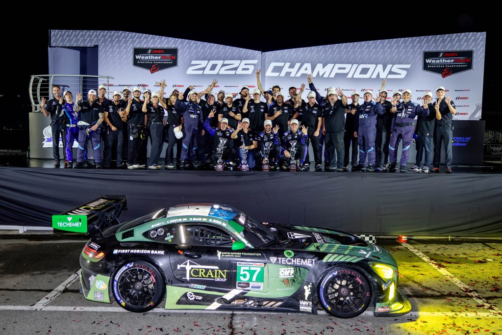Mercedes-AMG Motorsport Customer Racing Team Winward Racing and Mercedes-AMG Secure Record Third-Straight WeatherTech SportsCar Championships at Petit Le Mans