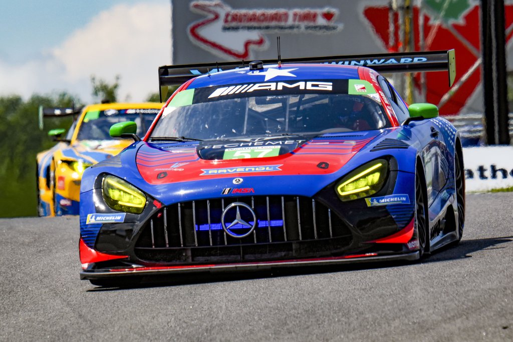 Winward Racing No. 57 Mercedes-AMG GT3 and Co-Drivers Russell Ward and Philip Ellis Return to Podium Form at Canadian Tire Motorsport Park