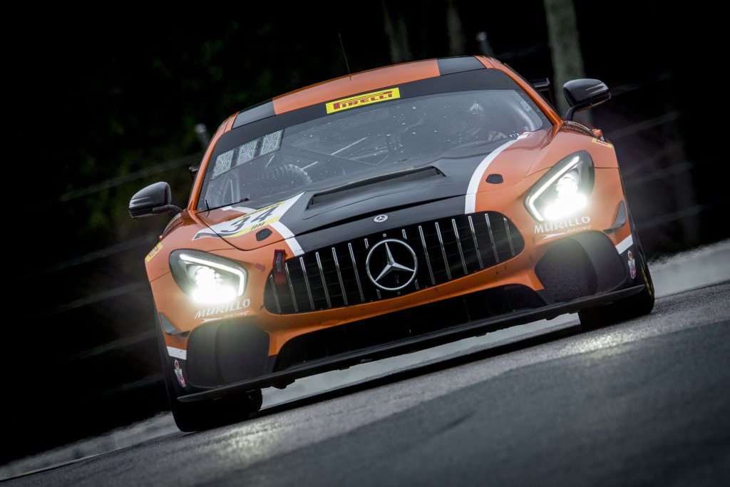 Victory and Pole Position for Mercedes-AMG GT4 and Pair of Podium Finishes for Mercedes-AMG GT3 Entries in Competitive SRO Americas Race Weekend for Mercedes-AMG Motorsport Customer Racing Teams