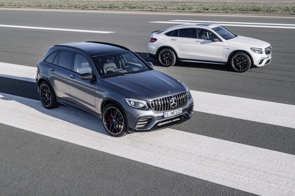 The new Mercedes-AMG GLC63 SUV, GLC63 Coupe and GLC63 S Coupe
