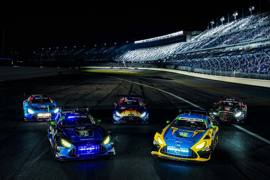Winward Racing, Lone Star Racing, 75 Express and Bartone Bros. Racing with Team GetSpeed Field Five Strong Mercedes-AMG Motorsport Customer Racing Entries at the Rolex 24 At Daytona