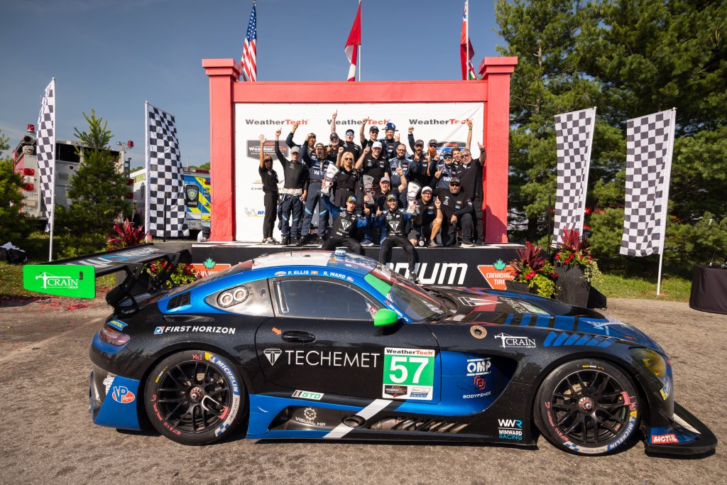 Mercedes-AMG Motorsport Customer Racing Team Winward Racing Secures Victory in Sunday’s IMSA WeatherTech GT Daytona (GTD) Race at Canadian Tire Motorsport Park
