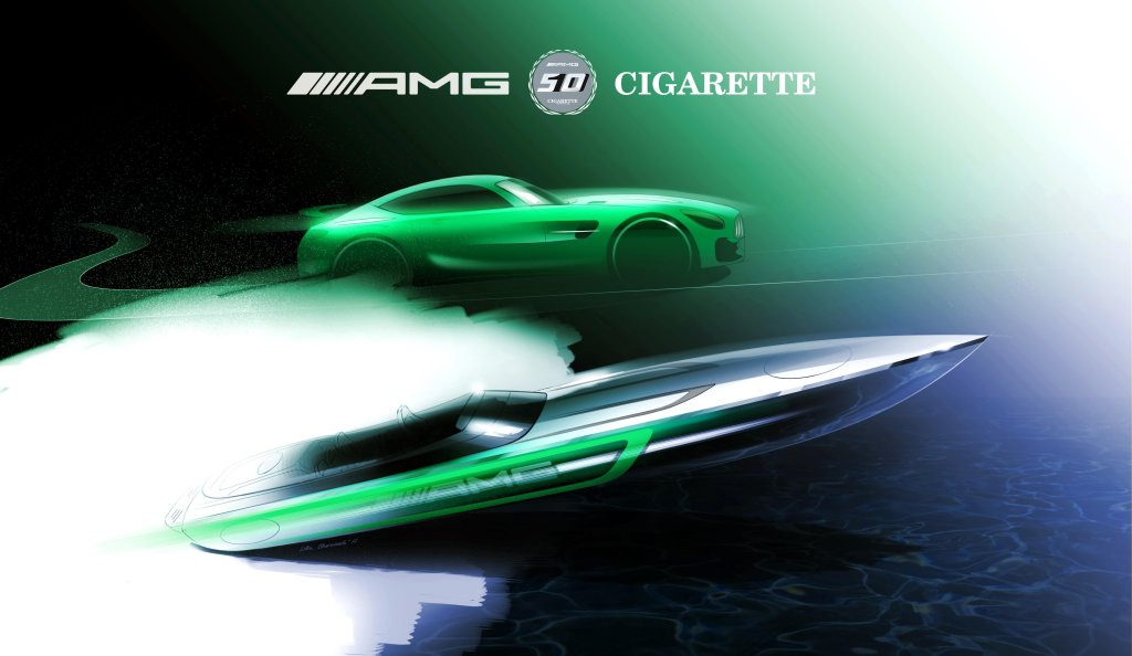 Mercedes-AMG and Cigarette Racing to unveil latest collaboration at the Miami International Boat Show