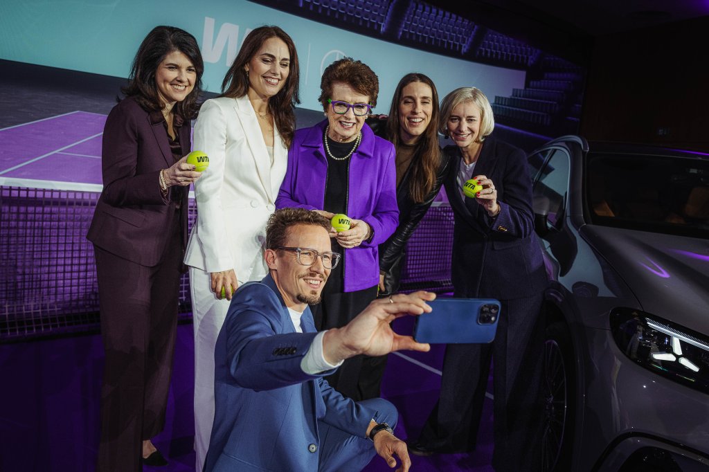 Shaping the global stage of tennis: Mercedes-Benz and the WTA announce long-term partnership