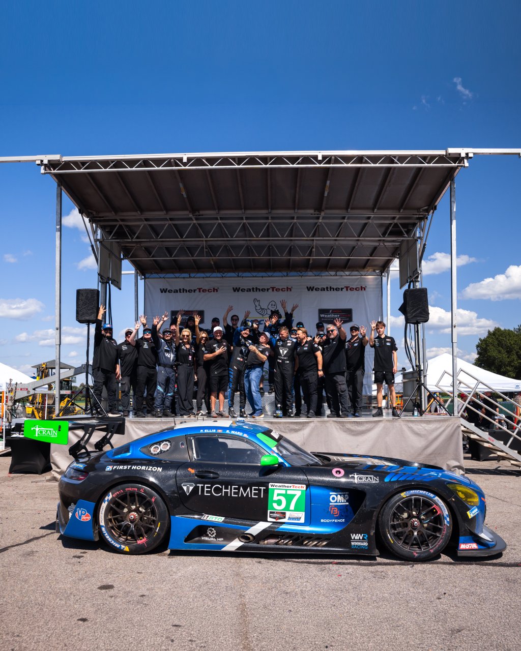 Winward Racing and Mercedes-AMG Retake IMSA WeatherTech SportsCar GT Daytona Championship Leads with Third-Straight Victory at the Michelin GT Challenge at VIR