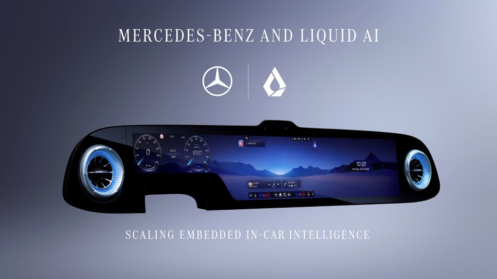 Mercedes-Benz and Liquid AI partner to scale embedded in-car intelligence in North America