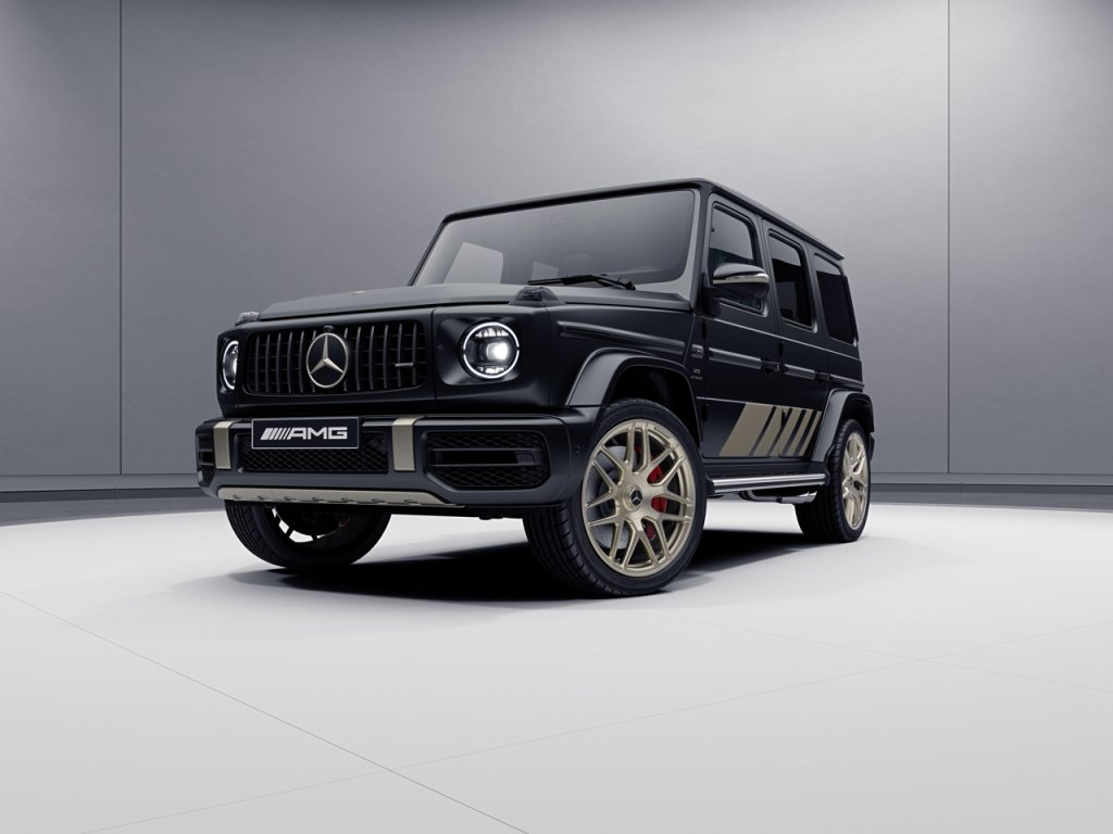 The Mercedes-AMG G 63 “Grand Edition”: Special model in matte black with gold-colored accents
