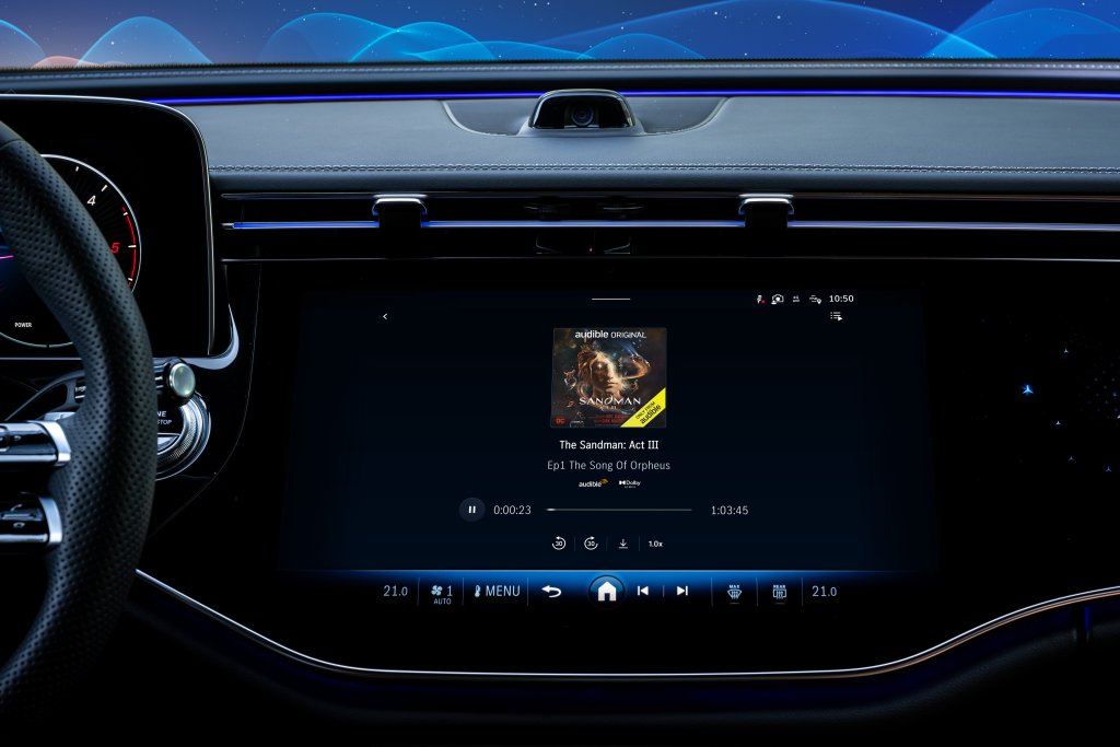 Mercedes-Benz, Audible, and Amazon Music write next exciting chapter of in-car audio in Dolby Atmos at CES 2024