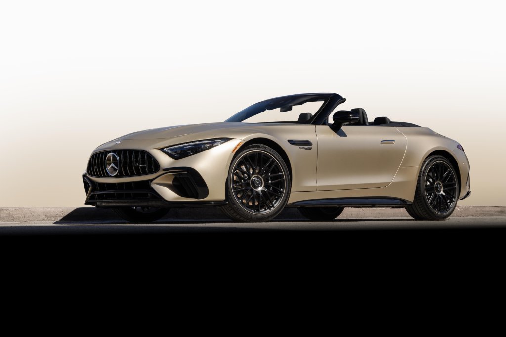 Exclusive Mercedes-AMG SL 63 MANUFAKTUR Golden Coast celebrates U.S. debut