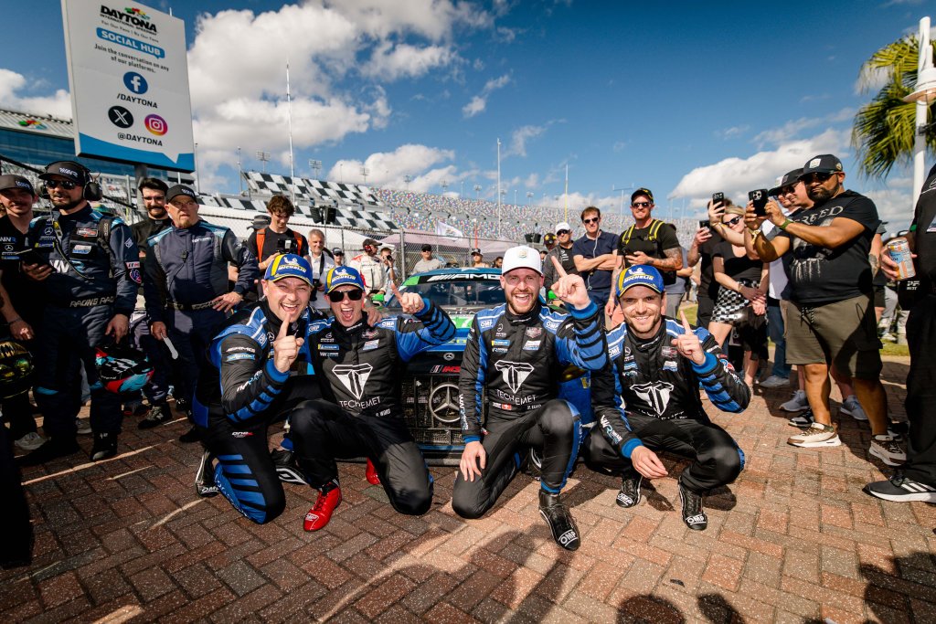 Mercedes-AMG Kicks Off its IMSA Title Defense Mission at the Rolex 24 At Daytona with a GTD Victory and a GTD Pro Double Podium Finish